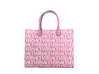 Versace Medusa Large Canvas Large Tote Bag Baby Pink Versace