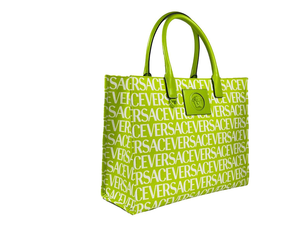 Versace Medusa Large Canvas Large Tote Bag Versace