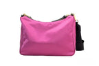 Versace Small Dahlia Nylon Fabric Medusa Pendant Crossbody Shoulder Purse Bag Versace