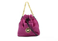 Versace Small Dahlia Nylon Medusa Pendant Bucket Chain Crossbody Bag Purse Versace