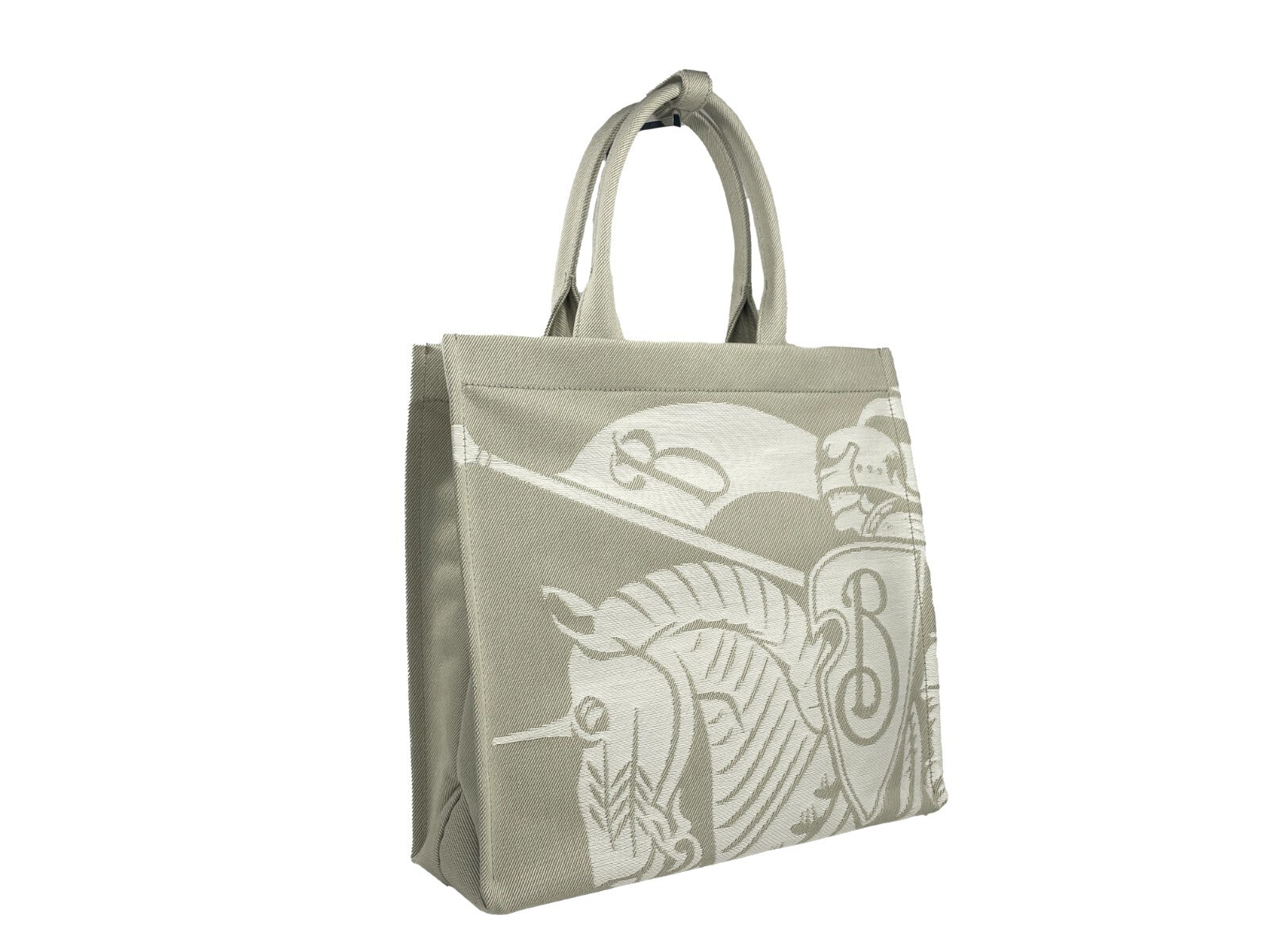Burberry EKD Canvas Tote Bag With Coin Pouch Burberry