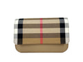 Burberry Small Leather Madison Crossbody Check Bag Burberry