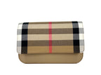 Burberry Small Leather Madison Crossbody Check Bag Burberry