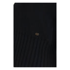 Valentino Black Cotton Cardigan Valentino