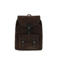 Valentino Garavani Brown Calf Leather Bos Taurus Backpack Valentino Garavani