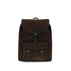 Valentino Garavani Brown Calf Leather Bos Taurus Backpack Valentino Garavani