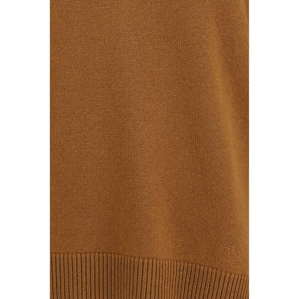 Valentino Brown Cashmere Sweater Valentino