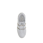 Valentino Garavani White Calf Leather Bos Taurus Sneakers Valentino Garavani