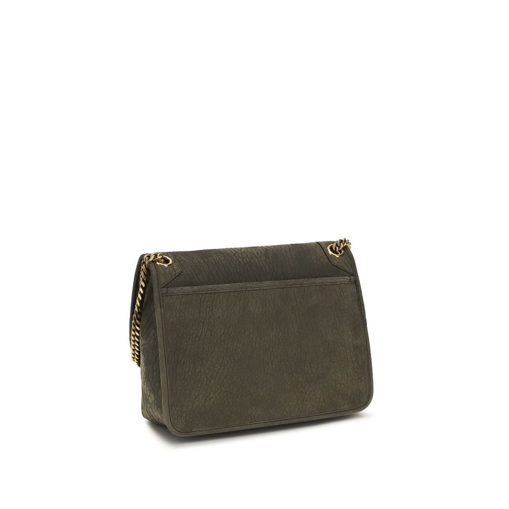 Saint Laurent Gray Lamb Ovis Aries Aries Shoulder Bag Saint Laurent