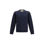Valentino Blue Cotton Sweatshirt Valentino