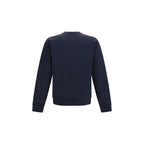 Valentino Blue Cotton Sweatshirt Valentino