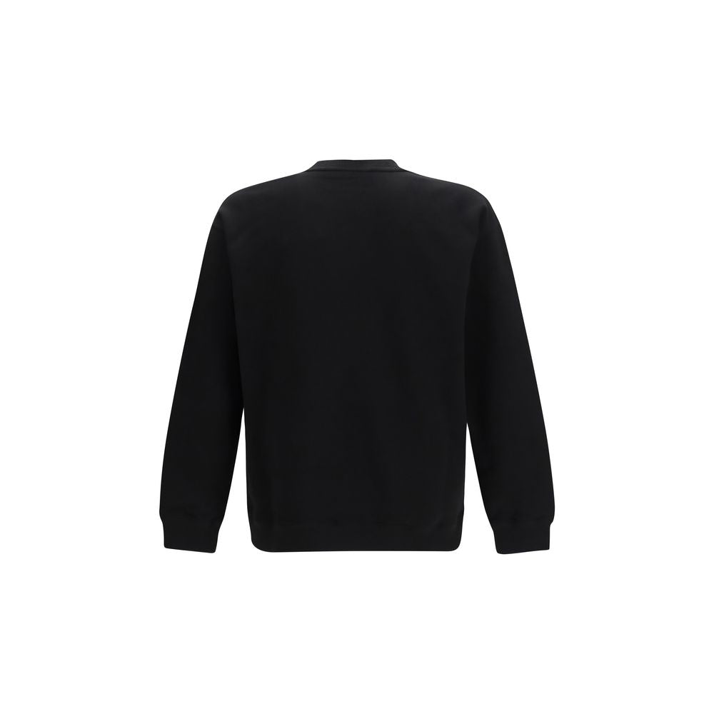 Valentino Black Cotton Sweatshirt Valentino