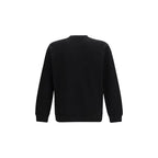 Valentino Black Cotton Sweatshirt Valentino