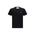 Valentino Black Cotton T-Shirt Valentino