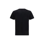 Valentino Black Cotton T-Shirt Valentino