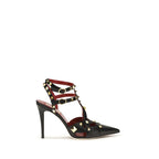 Valentino Garavani Black Goatskin High Heel Pumps Valentino Garavani