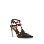 Valentino Garavani Black Goatskin High Heel Pumps Valentino Garavani