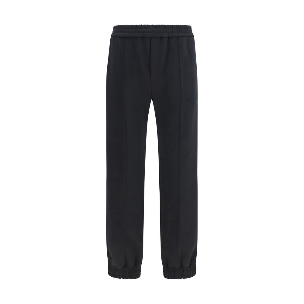 Valentino Black Cotton Joggers (Workout Pants) Valentino