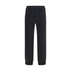 Valentino Black Cotton Joggers (Workout Pants) Valentino