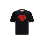 Valentino Black Cotton T-Shirt Valentino