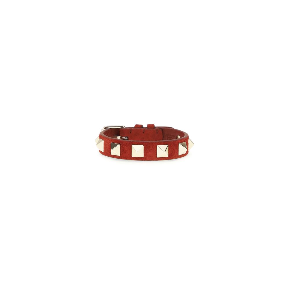 Valentino Garavani Multicolor Calf Leather Bos Taurus Bracelet Valentino Garavani