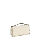 Valentino Garavani Beige Calf Leather Bos Taurus Wallet Valentino Garavani