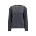 Valentino Gray Wool Oves Aries Sweatshirt Valentino