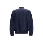 Valentino Blue Polyamide Bomber Valentino