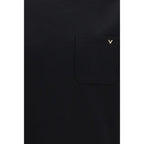 Valentino Black Cotton Sweatshirt Valentino