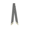 Valentino Garavani Blue Silk Scarf Valentino Garavani