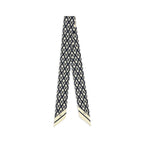 Valentino Garavani Blue Silk Scarf Valentino Garavani