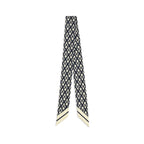 Valentino Garavani Blue Silk Scarf Valentino Garavani