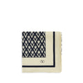 Valentino Garavani Beige Silk Scarf Valentino Garavani