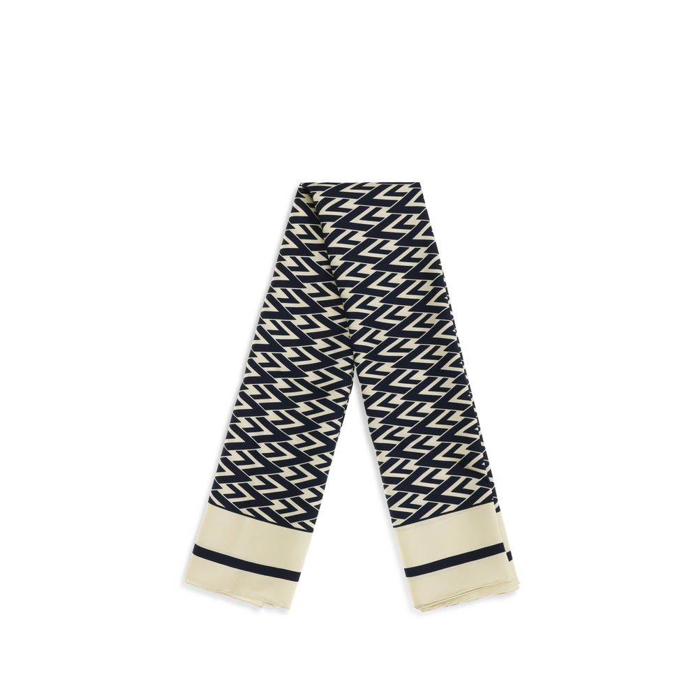 Valentino Garavani Beige Silk Scarf Valentino Garavani
