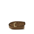 Prada Beige Calf Leather Bos Taurus Regular Belt Prada