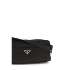 Prada Black Recycled Polyamide Clutch Bag Prada