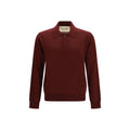 Valentino Bordeaux Wool Oves Aries Polo Shirt Valentino