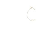 Valentino Garavani Gold Metal Bracelet Valentino Garavani