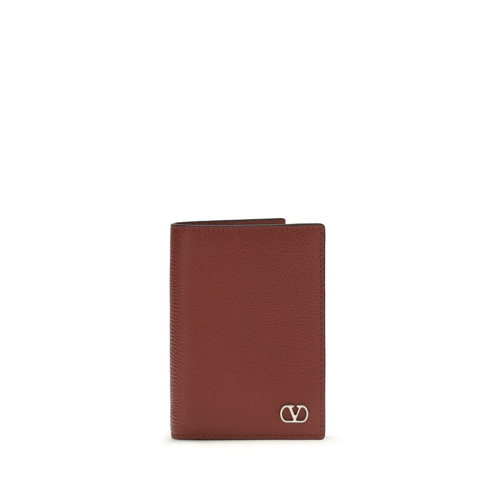 Valentino Garavani Multicolor Calf Leather Bos Taurus Wallet Valentino Garavani