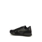 Valentino Garavani Black Polyester Athletic Sneakers Valentino Garavani