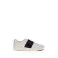 Valentino Garavani Black Calf Leather Bos Taurus Low Top Sneakers Valentino Garavani