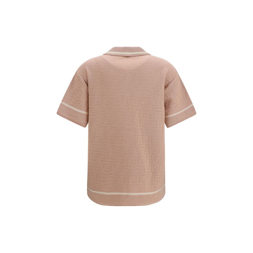 Fendi Multicolor Cotton Shortsleeve Shirt Fendi