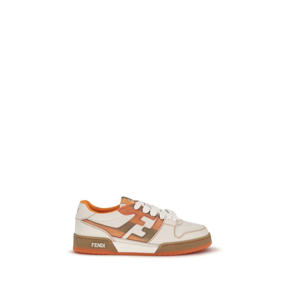 Fendi Multicolor Leather Athletic Sneakers Fendi