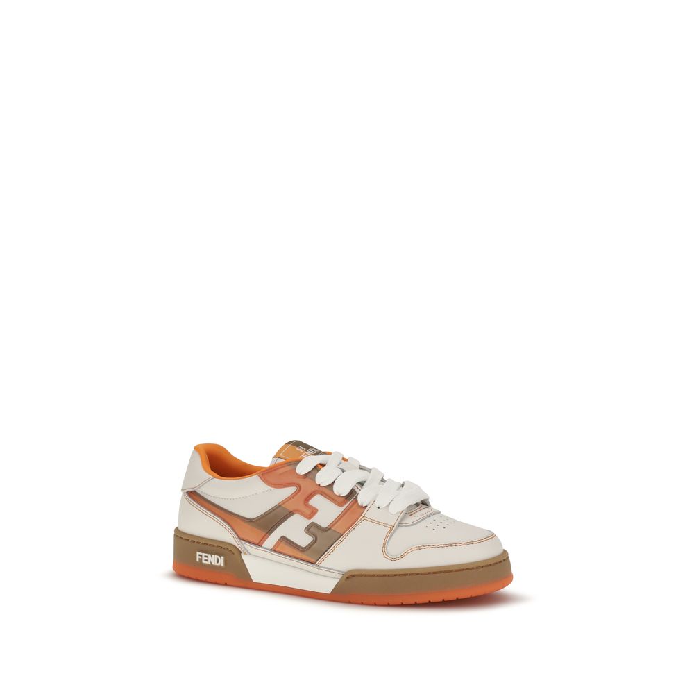 Fendi Multicolor Leather Athletic Sneakers Fendi