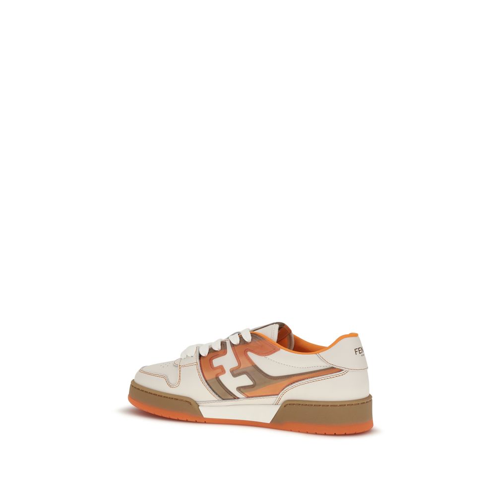 Fendi Multicolor Leather Athletic Sneakers Fendi