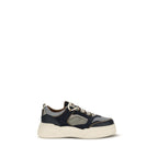 Fendi Multicolor Calf Leather Bos Taurus Athletic Sneakers Fendi