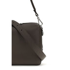 Fendi Brown Calf Leather Bos Taurus Shoulder Bag Fendi