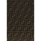 Fendi Brown Fabric Shoulder Bag Fendi