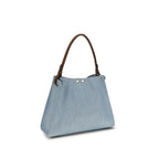 Fendi Blue Cotton Handbag Fendi