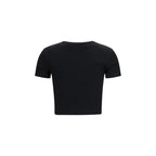 Fendi Black Cotton T-Shirt Fendi